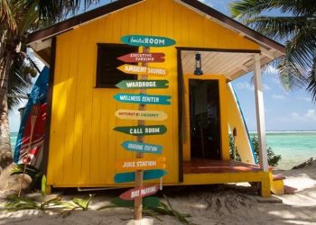 Văn phòng bungalow tuyệt đẹp cạnh bờ biển ở Belize 6