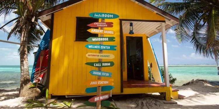 Văn phòng bungalow tuyệt đẹp cạnh bờ biển ở Belize 6