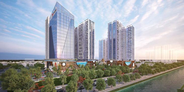 Hinode City sắp ra mắt tòa tháp Asahi