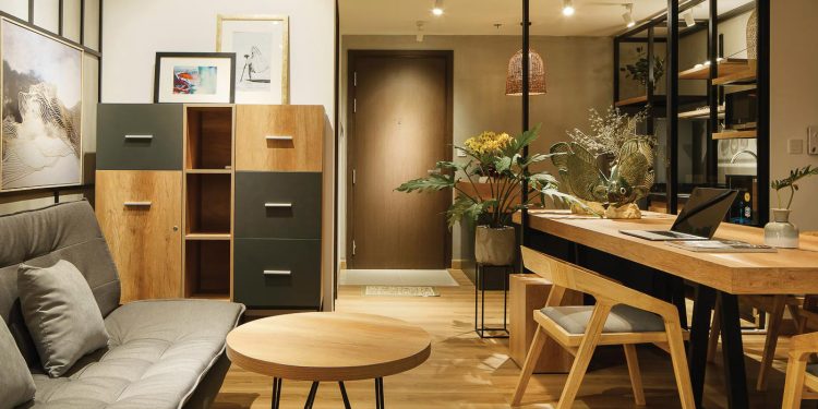 Giá trị của mảng xanh ở một căn hộ officetel