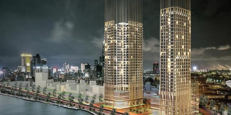 Cất nóc tòa tháp Risemount Apartment Đà Nẵng
