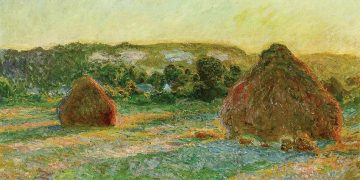 Đống rơm (cuối mùa hè) - sưu tập của Bảo tàng Mỹ thuật Chicago