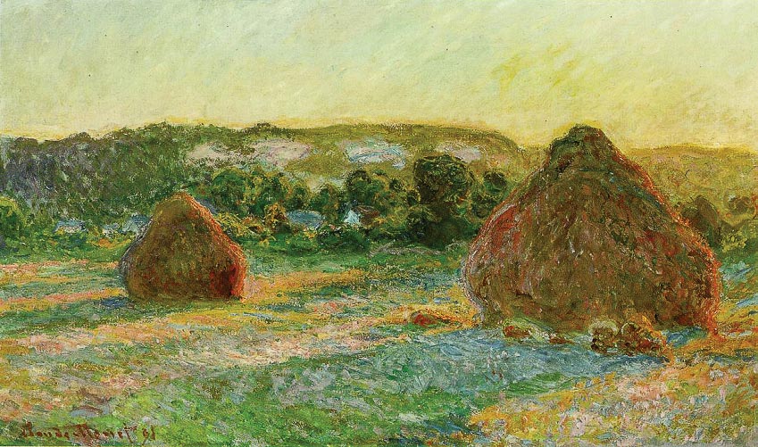 Tranh Của Claude Monet - Đống Rơm (Mà) Vài Chục Triệu Đô!
