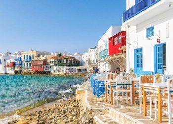 Phố biển độc nhất vô nhị ở Mykonos