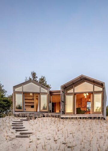 Ngôi nhà Duinhuis bằng gỗ trên cồn cát với thiết kế mở hòa vào thiên nhiên - 2