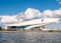 Eye Filmmuseum - một kiến trúc công cộng ven sông ở Hà Lan