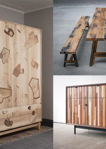 FURNITURETừ vật liệu đã thải bỏ