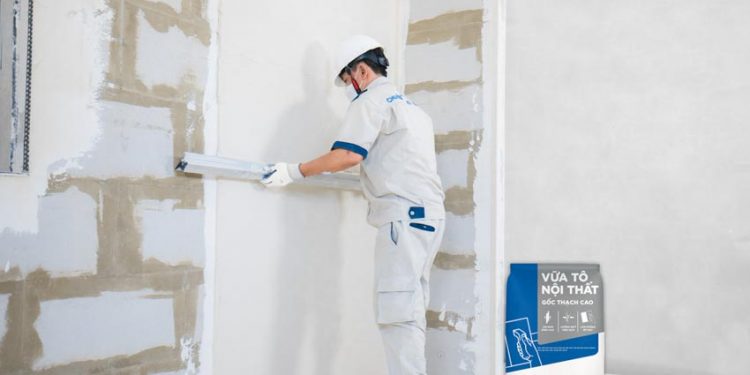 Giải pháp vữa tô hoàn hảo cho tường tô nội thất từ Saint-Gobain - 2