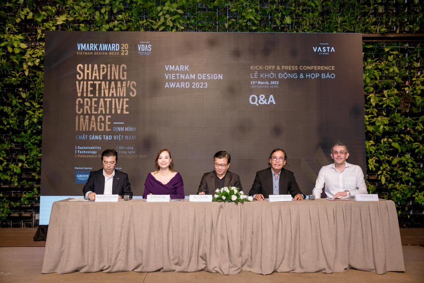 Giải Thưởng Thiết Kế Việt Nam VMARK 2023 chính thức khởi động với chủ đề 'Định Hình Chất Sáng Tạo Việt Nam'