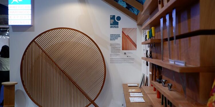 Hội đồng Xuất khẩu Gỗ cứng Hoa Kỳ (AHEC) tham dự Triển lãm Hawa 2024