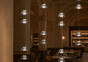 Bộ đèn Aura của Snøhetta cho Viabizzuno