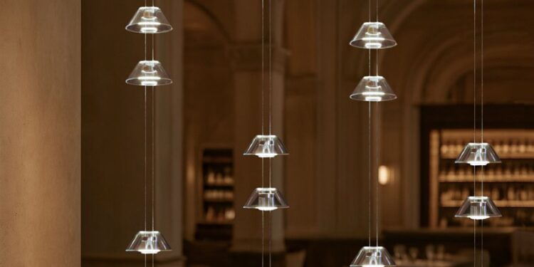 Bộ đèn Aura của Snøhetta cho Viabizzuno