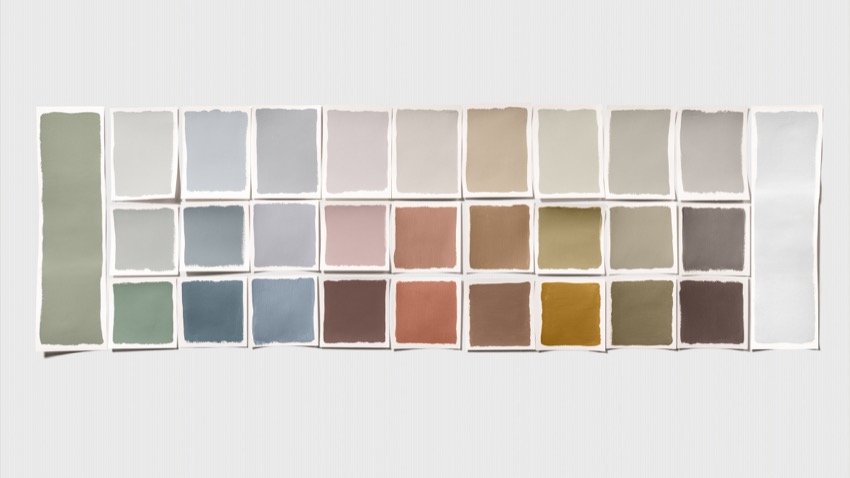 Soulful Sage - Màu của Năm 2027 của Dulux trong không gian phòng khách