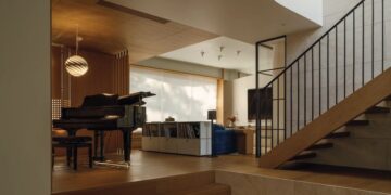 Góc piano nâng cốt nền