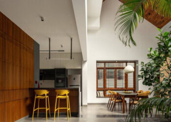 Ngôi nhà 223 m² chọn để trống thay vì chia phòng