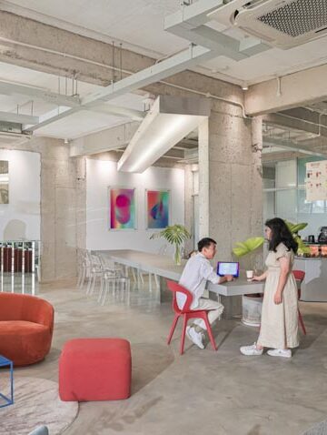 Văn phòng hybrid năng động và linh hoạt - 9