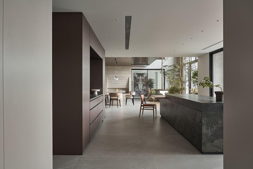 Không gian penthouse Khai Son Duo với thiết kế tinh giản, ánh sáng tiết chế và vật liệu cao cấp mang tinh thần sống thượng lưu - 13