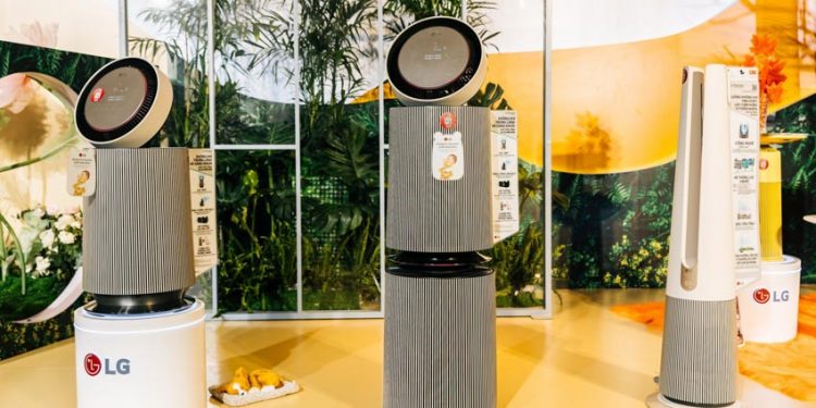 LG chính thức giới thiệu phiên bản nâng cấp mới của các thiết bị lọc không khí - 1