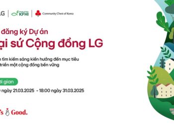 Sáng kiến vì cộng đồng có cơ hội nhận tài trợ đến 500 triệu đồng từ LG