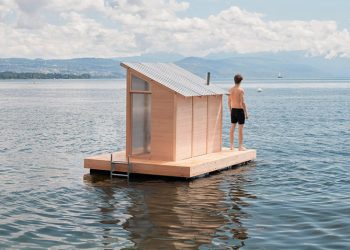 Những điều thú vị về phòng xông hơi ‘tí hon’ nổi trên hồ Geneva