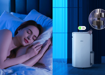 LG ra mắt bộ đôi máy lọc không khí lg puricare™ aero furniture và máy hút ẩm biến tần kép dual inverter