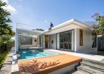 Bản hòa ca hồ bơi và không gian xanh tại Mi Mây House - 6