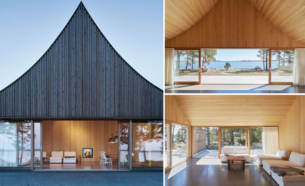 Nhà nghỉ dưỡng mang dáng một chiếc lều