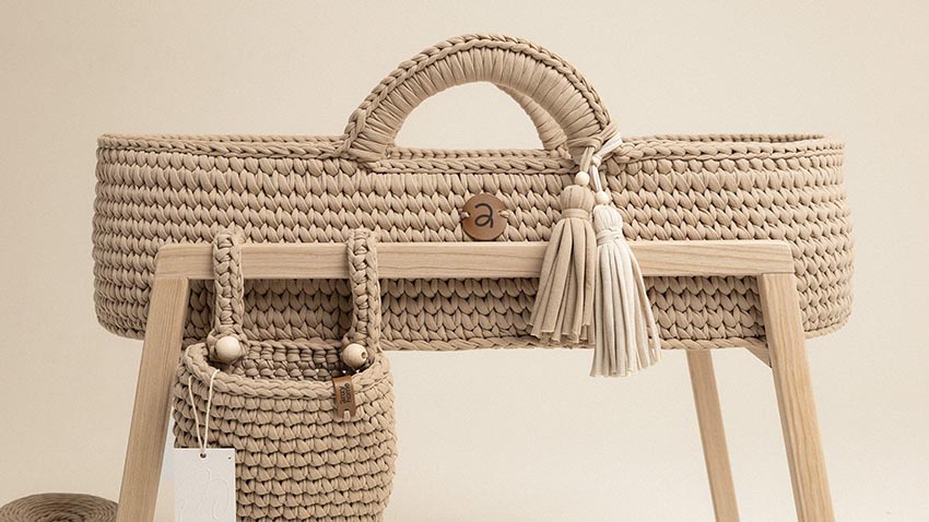 Moses baskets Anzy Home: Khi chiếc nôi trở thành một câu chuyện sống - 2