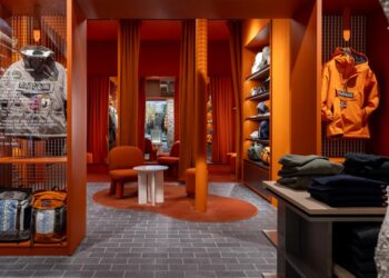 Không gian nội thất Napapijri Milan với ánh sáng ấm và vật liệu tự nhiên tạo cảm giác tĩnh lặng - 6