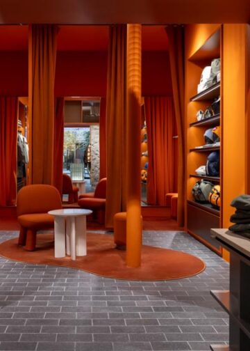 Không gian nội thất Napapijri Milan với ánh sáng ấm và vật liệu tự nhiên tạo cảm giác tĩnh lặng - 6