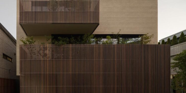 Ngôi nhà phố với các lớp lam gỗ cho ánh sáng tự nhiên lọt vào giữa khu đô thị đông đúc - 2