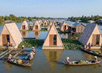 Nước về thì mình ở chung: Mô hình nhà nổi 5G của Nhà Xanh ra mắt tại SIHUB