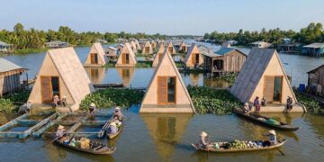 Nước về thì mình ở chung: Mô hình nhà nổi 5G của Nhà Xanh ra mắt tại SIHUB