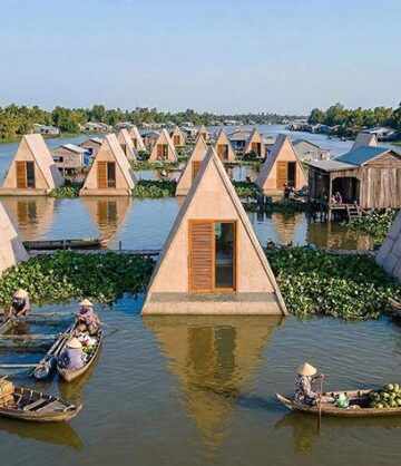 Nước về thì mình ở chung: Mô hình nhà nổi 5G của Nhà Xanh ra mắt tại SIHUB