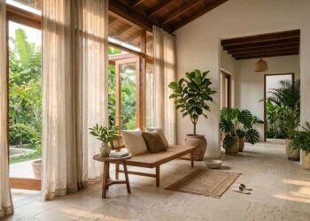 Vật liệu nội thất chống nóng giúp nhà mát tự nhiên - 1