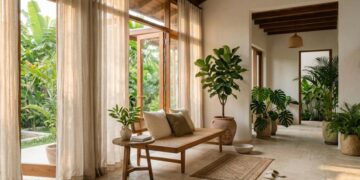 Vật liệu nội thất chống nóng giúp nhà mát tự nhiên - 1