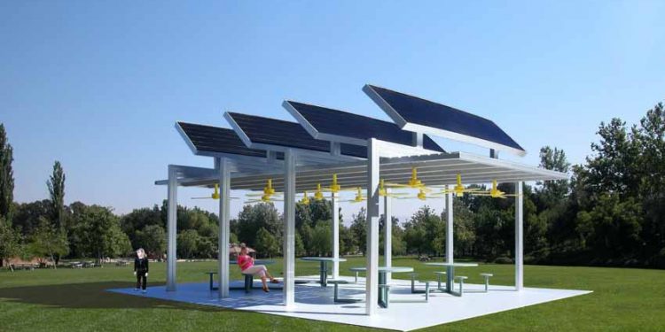 Nhà mát sử dụng năng lượng mặt trời