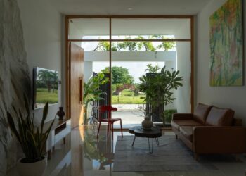 Nhà Long An: Hiện đại dưới mái ngói thân quen - 3