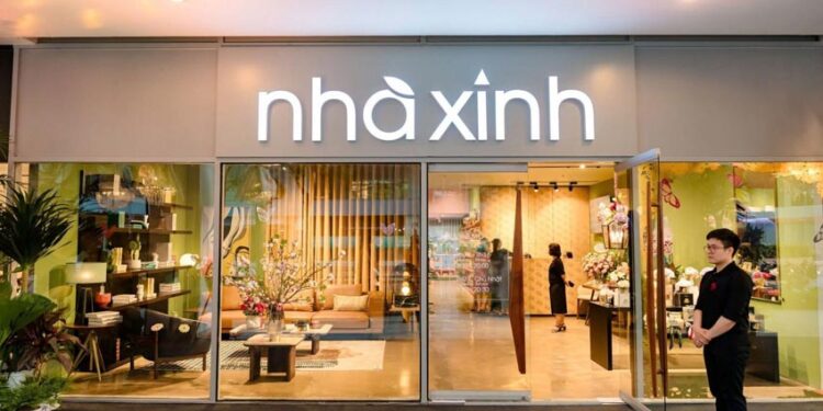 Nhà Xinh nâng tầm trải nghiệm với diện mạo mới tại cửa hàng Phú Mỹ Hưng -
