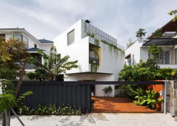 Ngôi nhà 'hướng nội' dành mọi góc nhà cho con trẻ - 4
