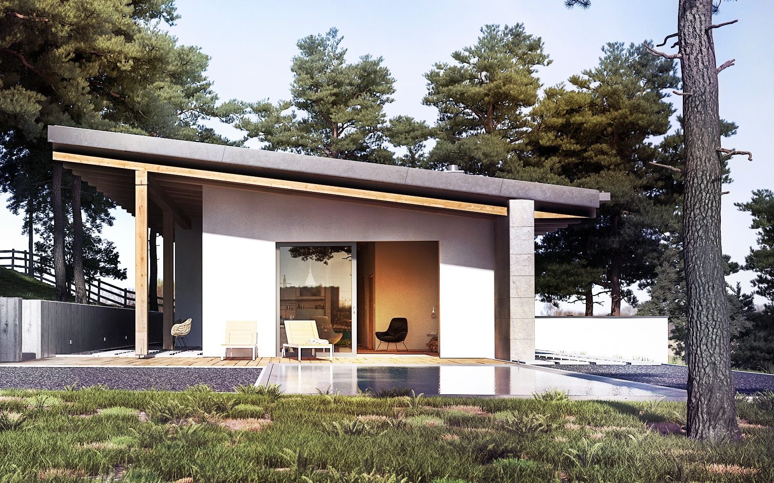 Ngôi nhà trên đồi thông ở Hungary