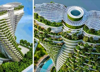 12 tòa nhà cao tầng xuyên qua bầu trời