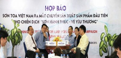 Sơn TOA VN và chiến dịch “Sơn hạnh phúc – vẽ yêu thương”