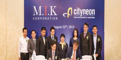 M.I.K Corporation và Cityneon Holdings Limited ký kết hợp tác toàn diện trong lĩnh vực bất động sản