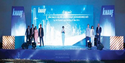 Knauf VN ra mắt sản phẩm tấm thạch cao tiêu chuẩn Knauf StandardShield mới