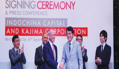 Indochina Capital thành lập liên doanh với Tập đoàn Kajima