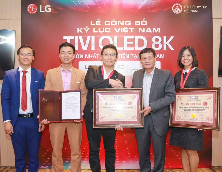 TV LG OLED 8K đầu tiên có kích thước lớn nhất được phân phối tại Việt Nam -2