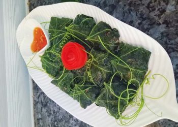 Hương vị que nhà: Chả vịt gói lá mướp