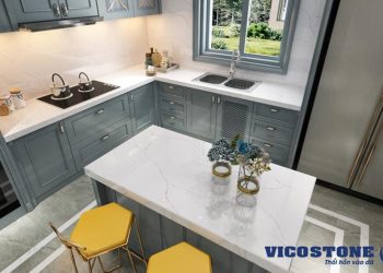 Đá nhân tạo gốc thạch anh - bí quyết tạo nên không gian bếp “vạn người mê”-4new