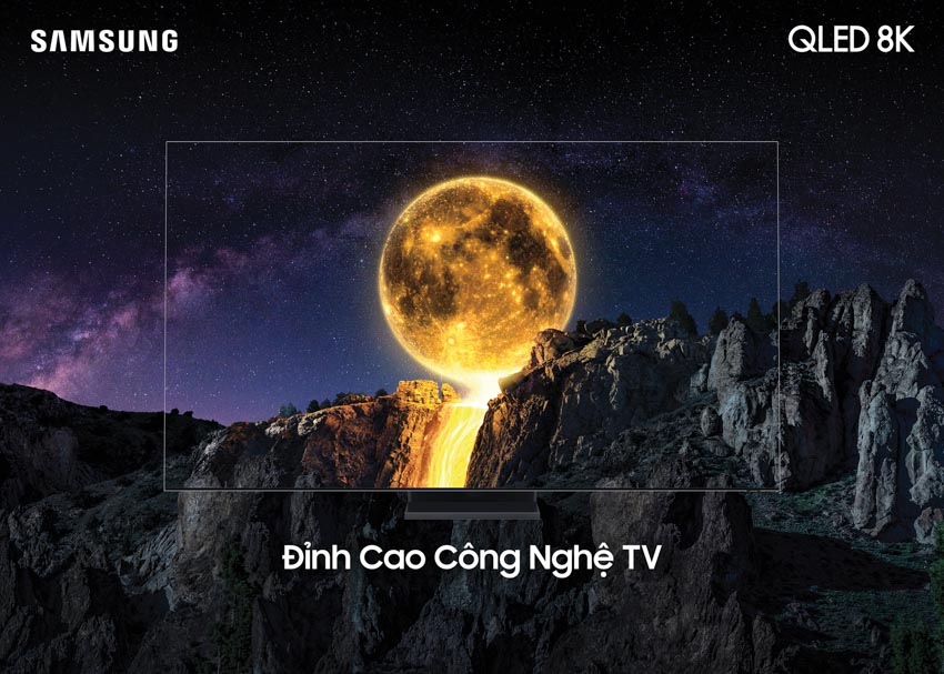 TV Samsung QLED 8K Vô Cực đầu tiên tại Việt Nam -1